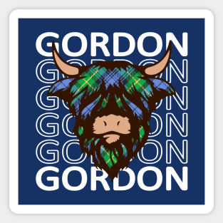 Clan Gordon - Hairy Coo Magnet